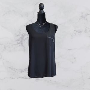 My Michelle Black Sleeveless Top